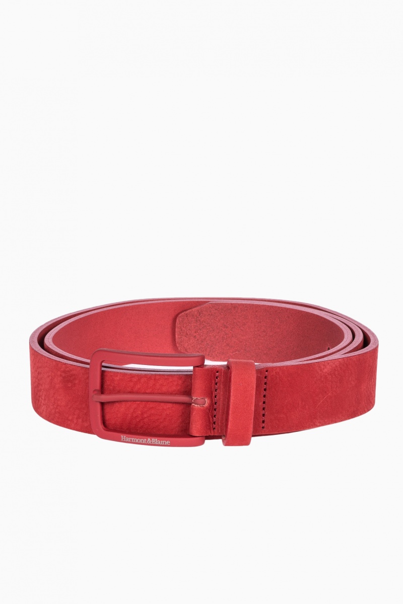 HARMONT&BLAINE MAN LEATHER BELT
