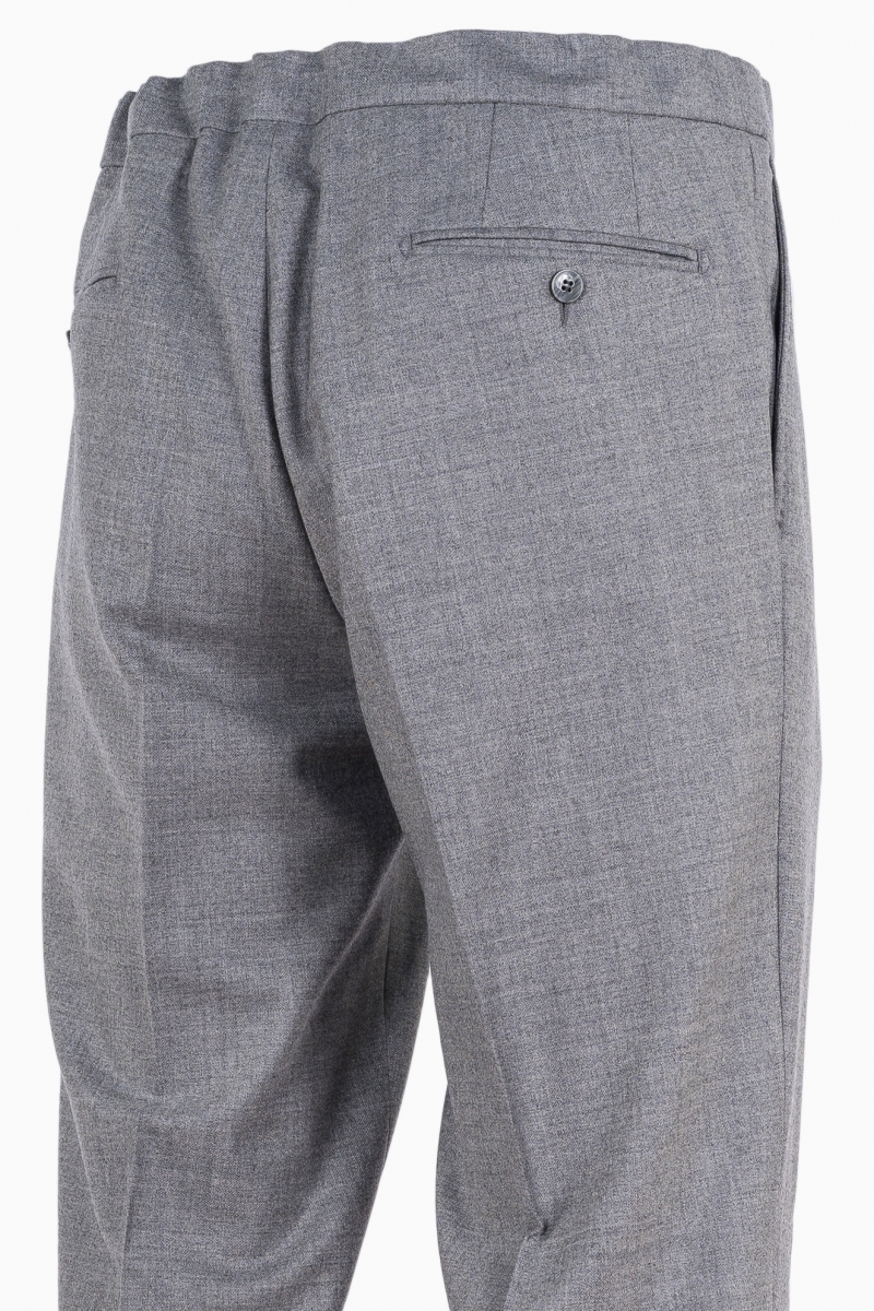 LUIGI BIANCHI MEN'S PANTS LORO PIANA WOOL MATERIAL