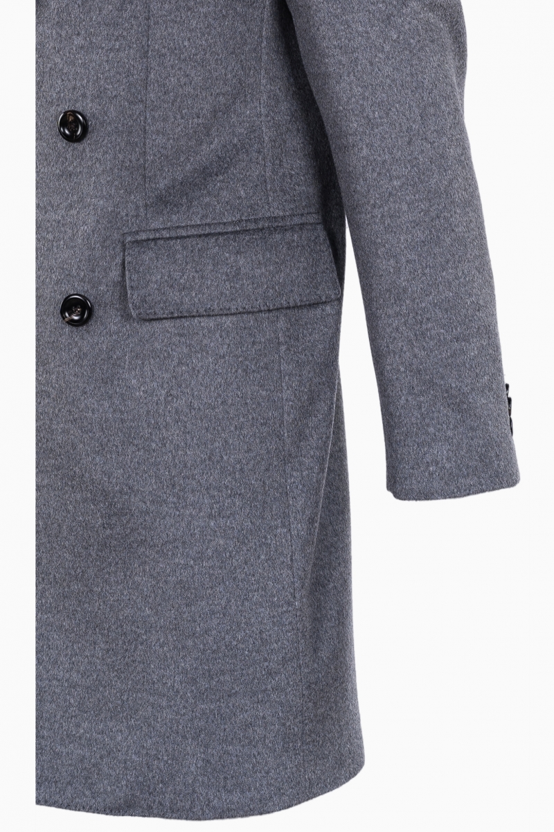 LUIGI BIANCHI MEN`S 6 BUTTONS COAT