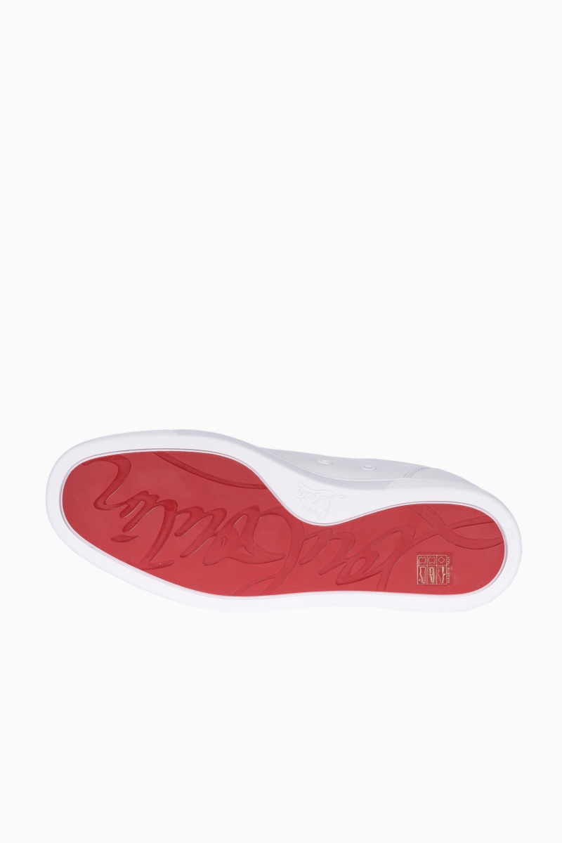 CHRISTIAN LOUBOUTINE LOUIS JUNIOR LOW-TOP TRAINERS