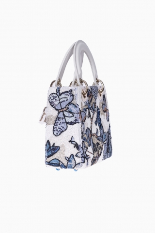 DIOR STRASS STICKEREI KLEINE DAMENTASCHE