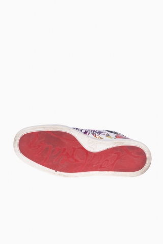 CHRISTIAN LOUBOUTIN HIGH-TOP SPIKES HERREN RANTUS ORLATO GRAFFITI