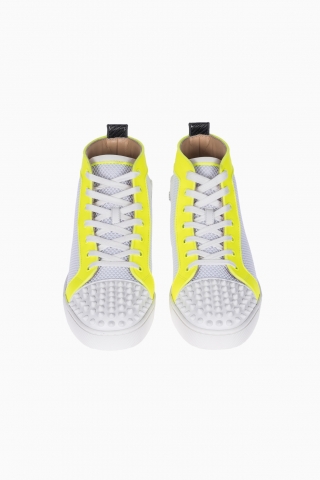 CHRISTIAN LOUBOUTIN HIGH-TOP SPIKES HERREN SNEAKERS