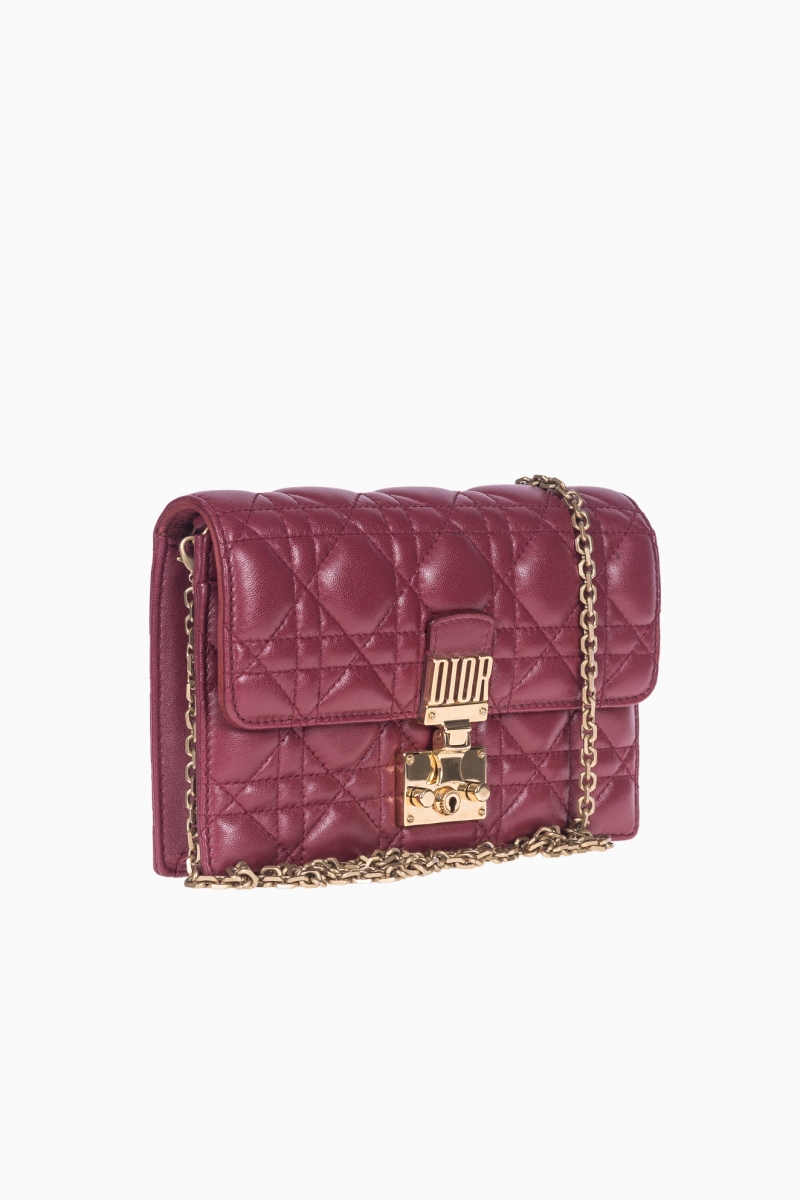 GEANTA DAMA DIOR ADDICT WALLET ON CHAIN