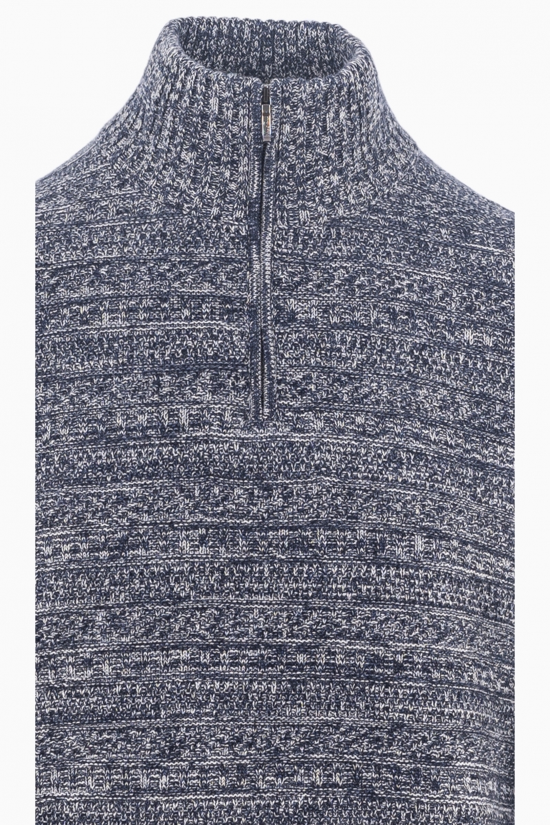 JERSEY DE CUELLO ALTO PARA HOMBRE LORO PIANA DE CASHMERE CON MEDIA CREMALLERA