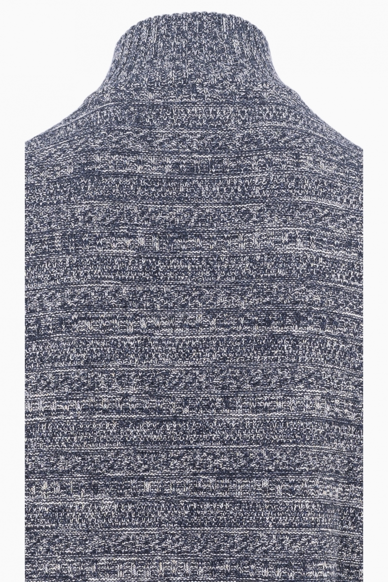 JERSEY DE CUELLO ALTO PARA HOMBRE LORO PIANA DE CASHMERE CON MEDIA CREMALLERA