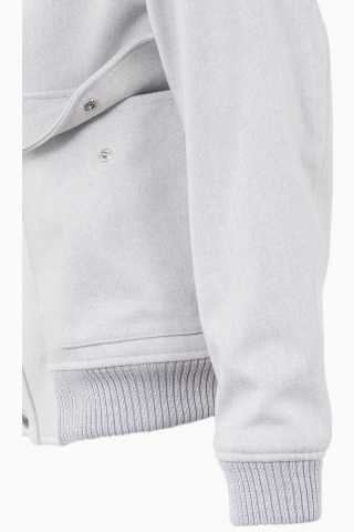 CHAQUETA FABRICADA EN ITALIA PIEL SINTÉTICA LORO PIANA