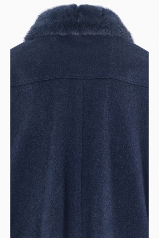 CHAQUETA FABRICADA EN ITALIA PIEL SINTÉTICA LORO PIANA