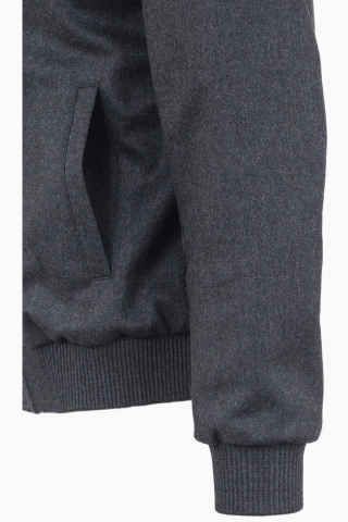 CHAQUETA BOMBER DE HOMBRE REVERSIBLE CON CREMALLERA BRIONI