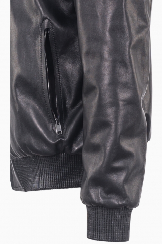 CHAQUETA BOMBER DE HOMBRE REVERSIBLE CON CREMALLERA BRIONI