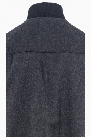 CHAQUETA BOMBER DE HOMBRE REVERSIBLE CON CREMALLERA BRIONI