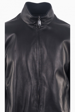 CHAQUETA BOMBER DE HOMBRE REVERSIBLE CON CREMALLERA BRIONI