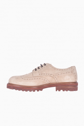 BRUNELLO CUCINELLI MEN'S LEATHER SHOES