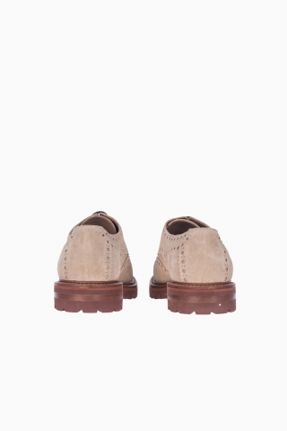 BRUNELLO CUCINELLI MEN'S LEATHER SHOES