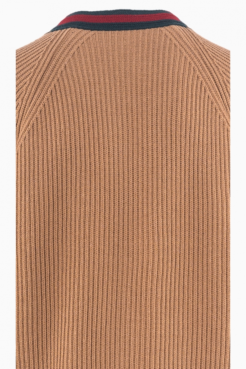 CÁRDIGAN DE LANA DE PUNTO PARA HOMBRE DE GUCCI