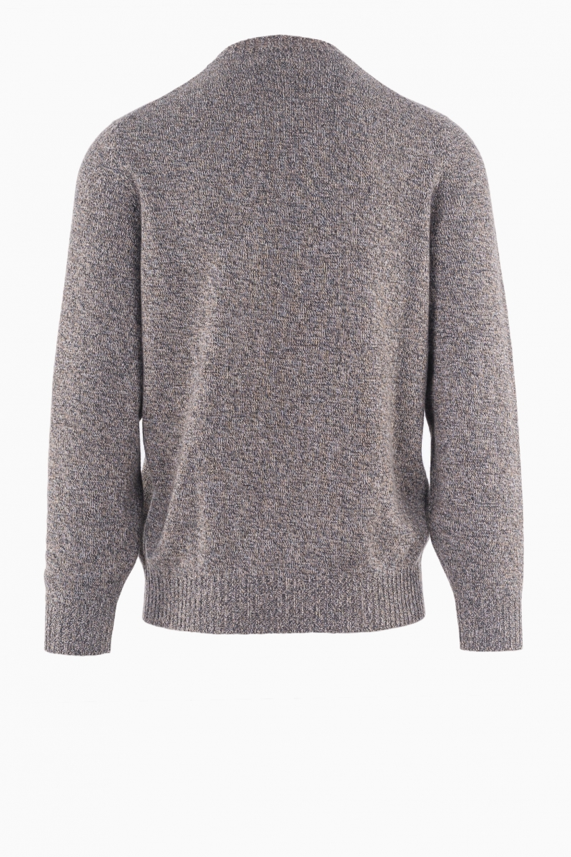 JERSEY DE CUELLO REDONDO DE CACHEMIRA PARA HOMBRE BRUNELLO CUCINELLI