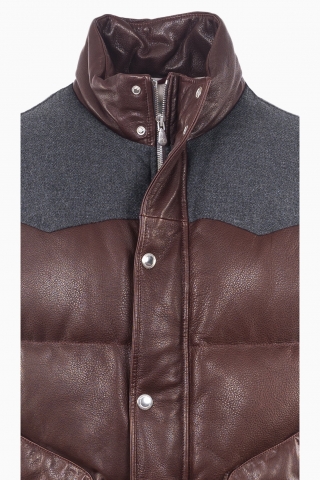 CHALECO DE PLUMAS DE PIEL PARA HOMBRE BRUNELLO CUCINELLI
