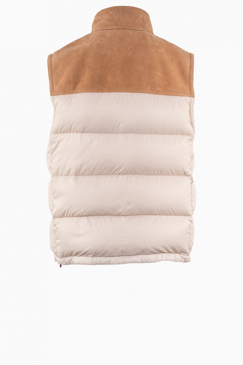 CHALECO DE PLUMAS DE PIEL PARA HOMBRE BRUNELLO CUCINELLI