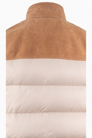 CHALECO DE PLUMAS DE PIEL PARA HOMBRE BRUNELLO CUCINELLI