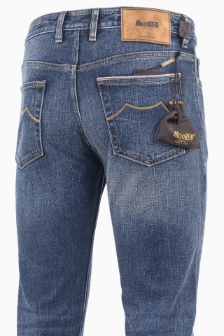 MOORER HERREN LUXUSJEANS