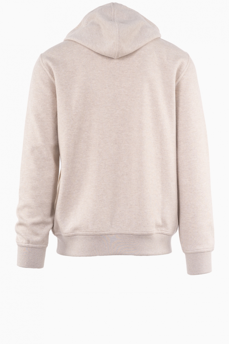 BRUNELLO CUCINELLI CAMISETA DE CASHEMIRE CON CREMALLERA PARA HOMBRE