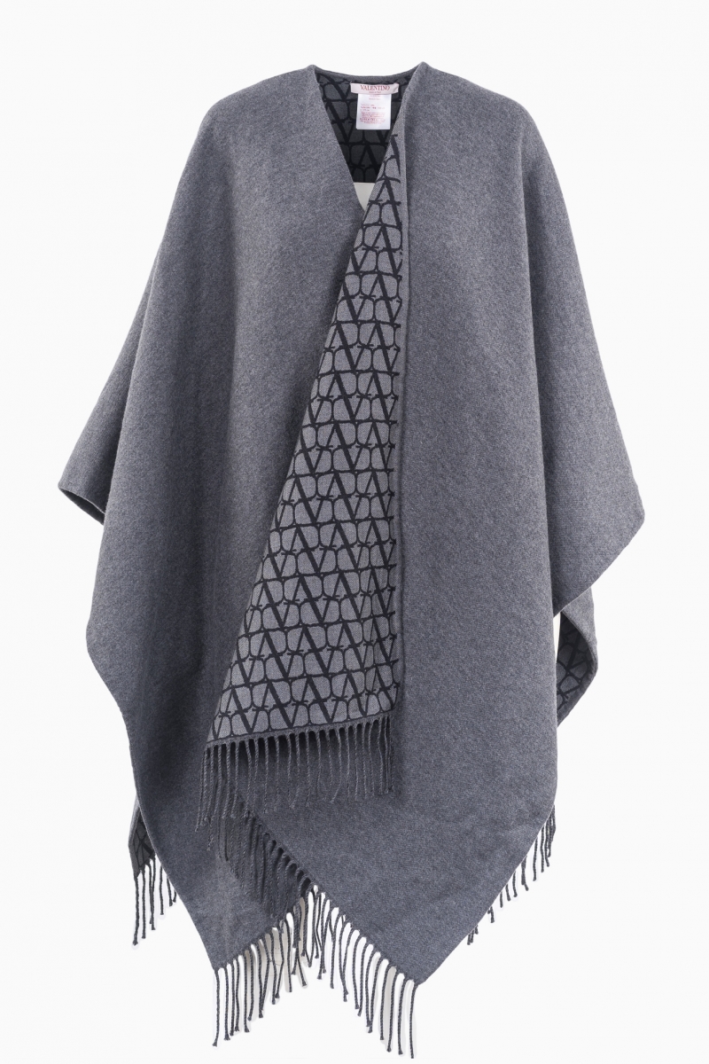 VALENTINO GARAVANI WOMEN'S FRINGE DETAIL SCARF