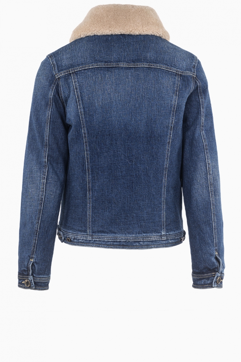 CHAQUETA MOORER DE PIEL DE BORREGUILLO PARA HOMBRE