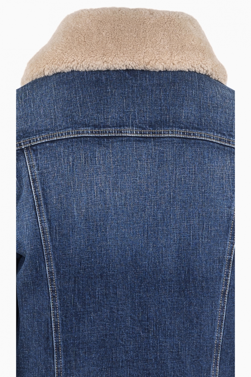 CHAQUETA MOORER DE PIEL DE BORREGUILLO PARA HOMBRE