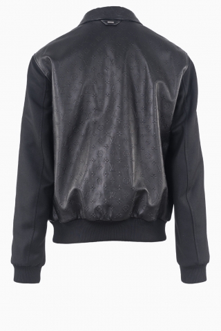 LOUIS VUITTON LVSE EMBOSSED MONOGRAM WOMEN'S JACKET