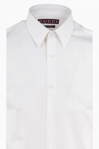 GUCCI-HEMD AUS POPELINE FÜR HERREN
