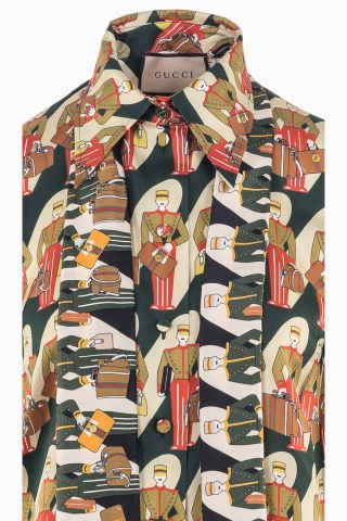 CÁRDIGAN POLO DE PUNTO BARROCO VERSACE