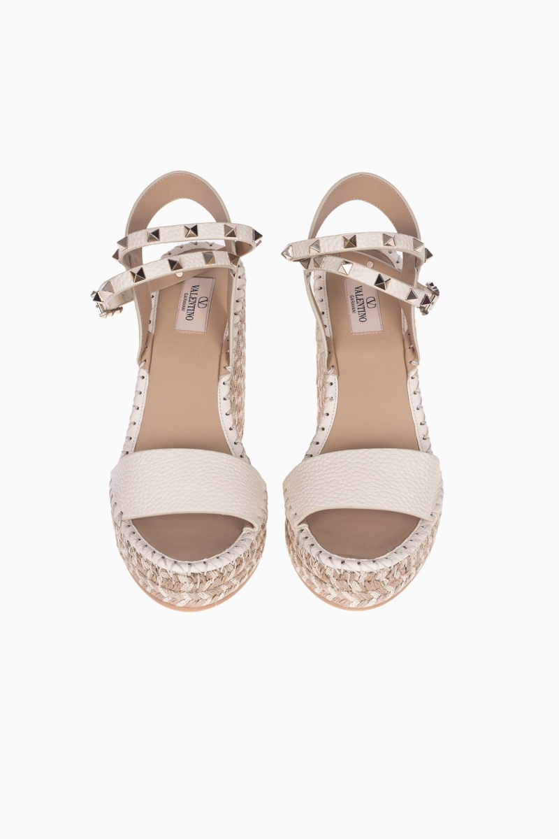 VALENTINO GARAVANI WOMEN'S ROCKSTUD RHINESTONE PUMPS