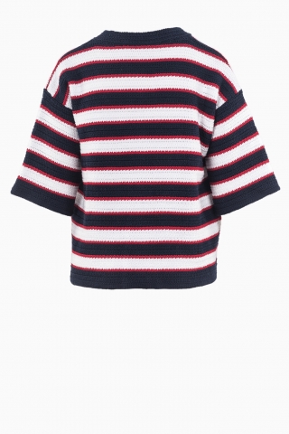 VALENTINO GARAVANI WOMEN'S STRIPED CARDIGAN