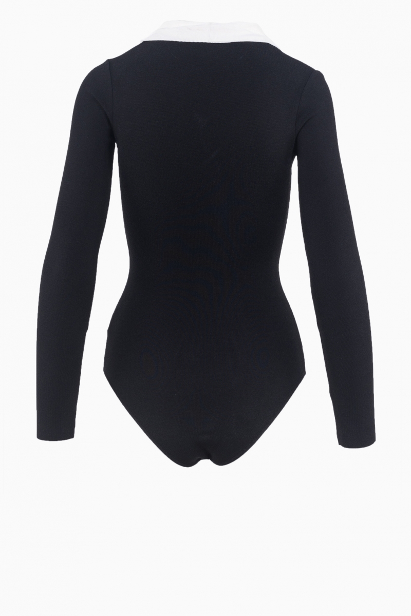 VALENTINO GARAVANI WOMEN'S BODYSUIT WHIT TIES