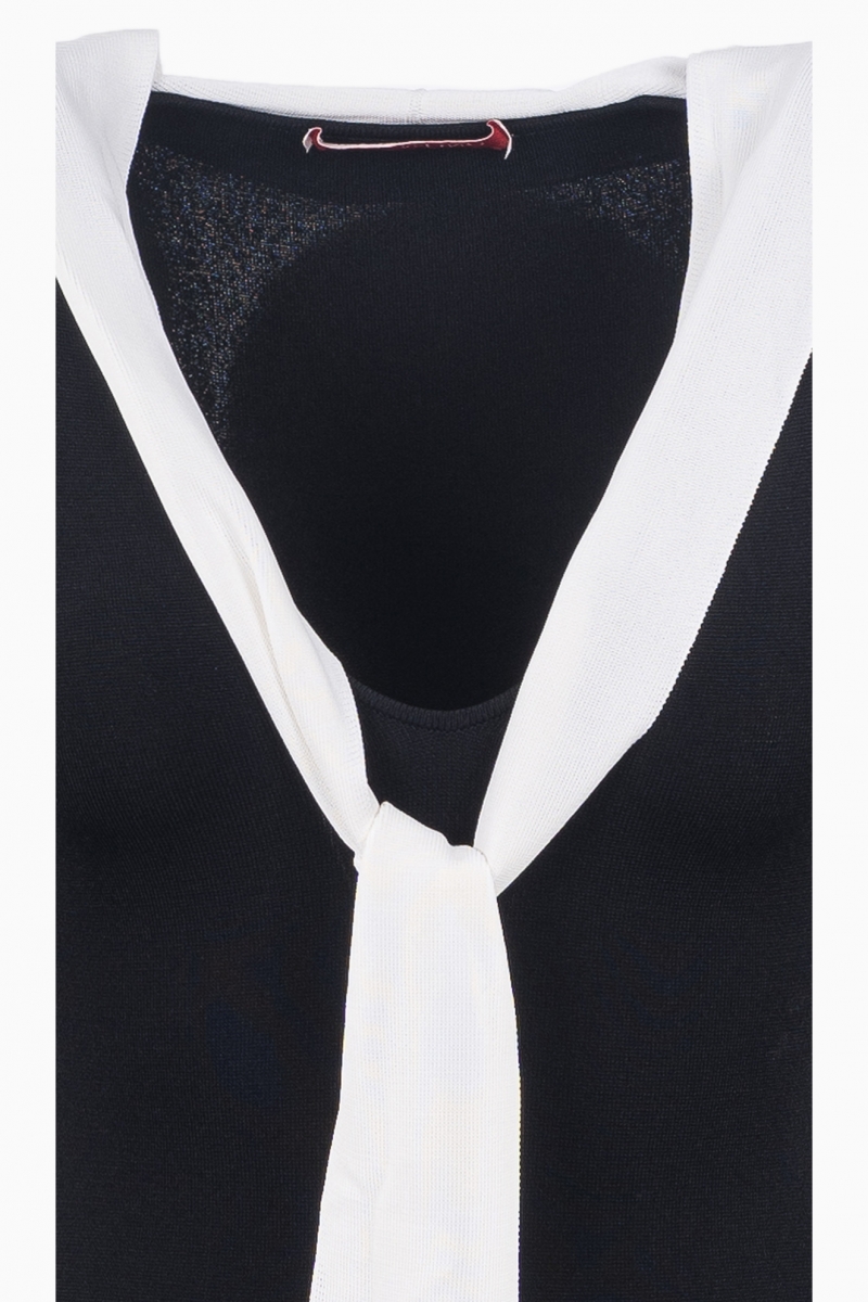 VALENTINO GARAVANI WOMEN'S BODYSUIT WHIT TIES