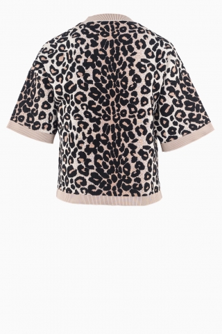 VALENTINO GARAVANI WOMEN'S LEOPARD PRINT BLOUSE