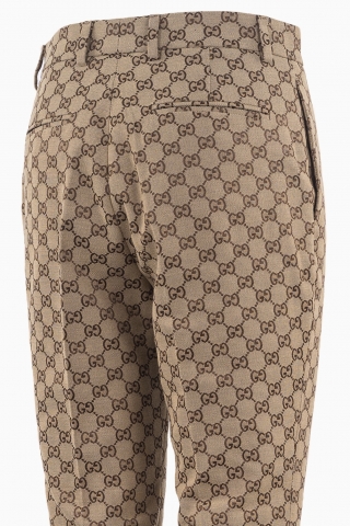 GUCCI DAMEN-HOSE AUS GG-CANVAS