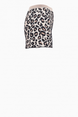 FUSTA DAMA VALENTINO GARAVANI LEOPARD PRINT