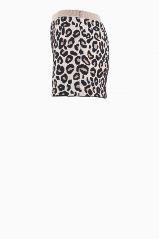 FUSTA DAMA VALENTINO GARAVANI LEOPARD PRINT
