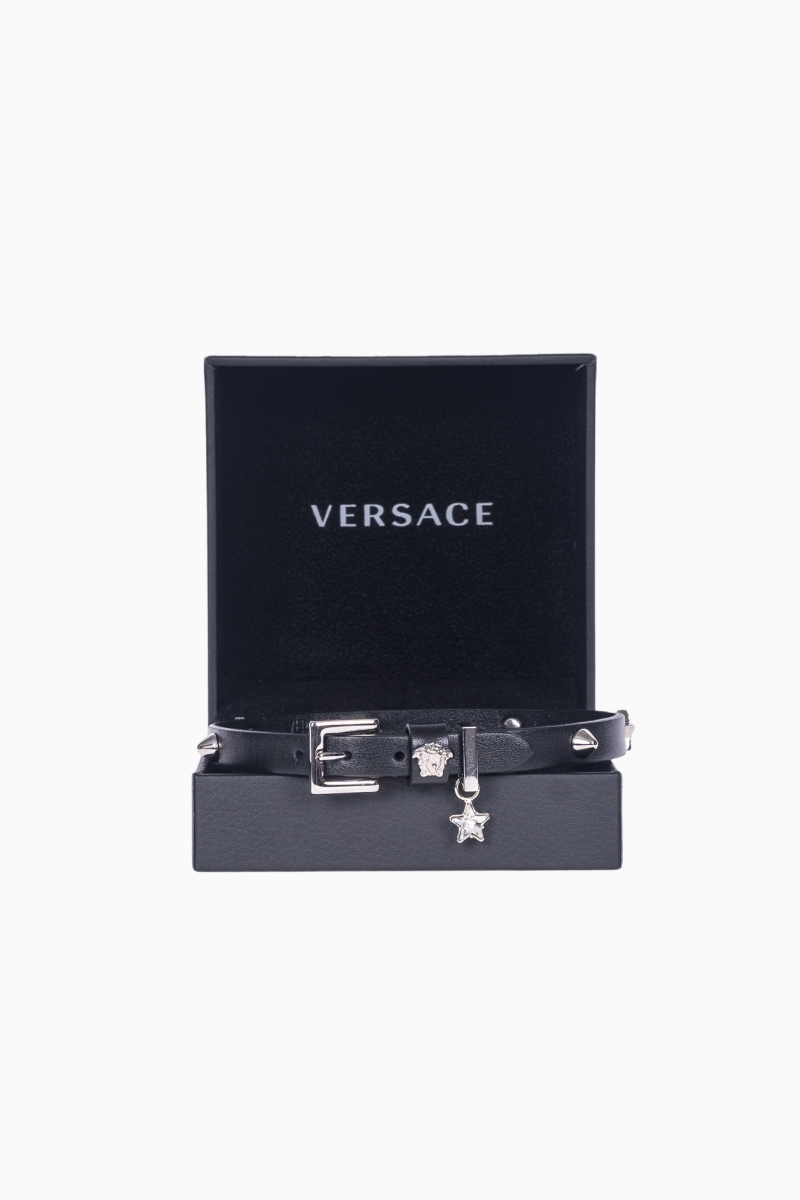 VERSACE MEDUSA WOMEN'S SPIKE STUD NECKLACE