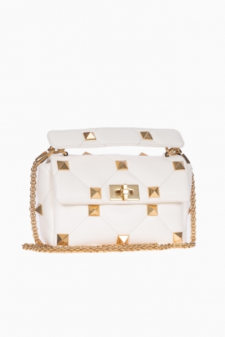 VALENTINO GARAVANI ROMAN HANDTASCHE MIT NIETEN FÜR DAMEN