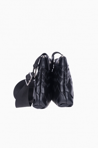 BOTTEGA VENETTA INTERCCIATO DUO UMHÄNGETASCHE FÜR HERREN