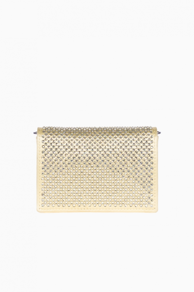 PRADA WOMEN'S CRYSTAL CARDHOLDER BAG