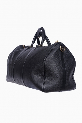 LOUIS VUITTON MEN'S EMPREINTE KEEPALL BANDOULIER 45 BAG