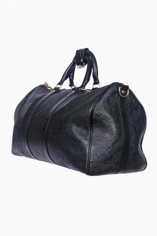 LOUIS VUITTON MEN'S EMPREINTE KEEPALL BANDOULIER 45 BAG