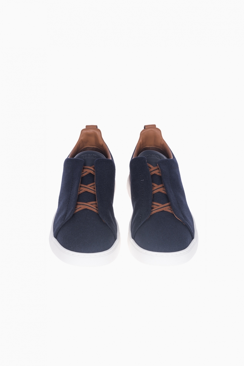 ERMENEGILDO ZEGNA MEN'S TRIPLE STITCH™ SNEAKERS