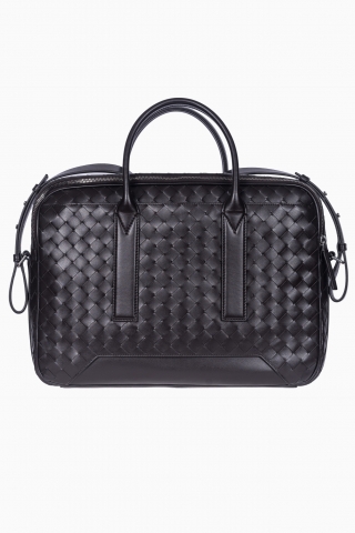 BOTTEGA VENETTA HERREN-AKTENTASCHE „GETAWAY“ AUS INTRECCIATO