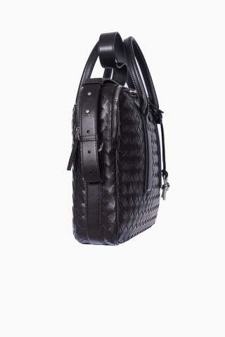 BOTTEGA VENETTA HERREN-AKTENTASCHE „GETAWAY“ AUS INTRECCIATO