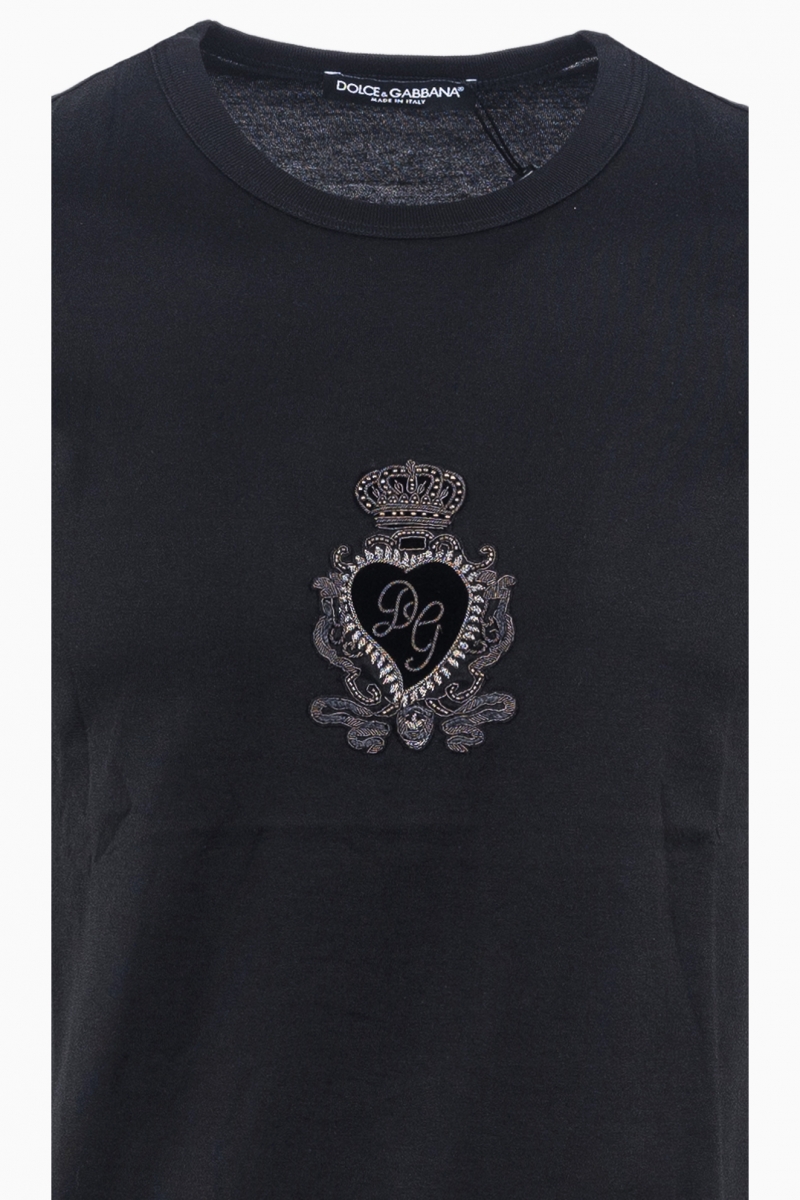 TRICOU BARBATI DOLCE&GABBANA EMBROIDERED LOGO