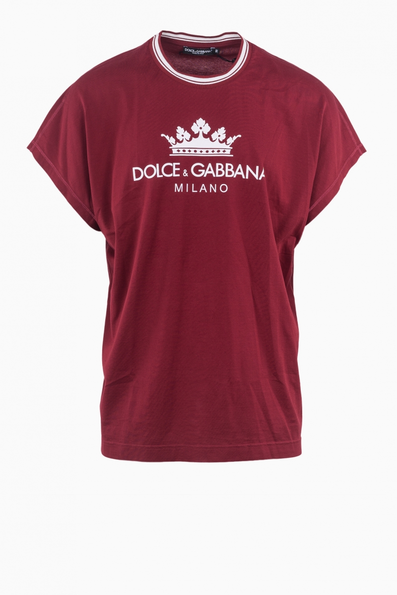 TRICOU BARBATI DOLCE&GABBANA CROWN LOGO